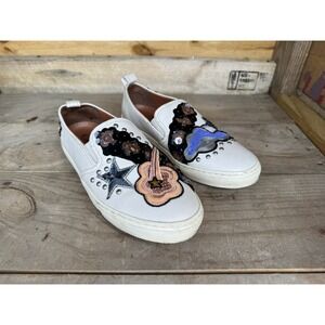 Coach slip-on leather‎ sneaker shoes US 8.5 Unique Coach Shoes